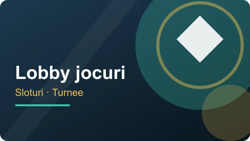 Lobby-ul Rege: categorii, crash și mese live – ilustrație pentru secțiunea Rege Casino